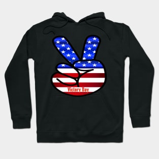 Victory Day Flag usa Hoodie